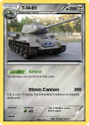 Pokemon T-34-85