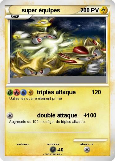 Pokemon super équipes
