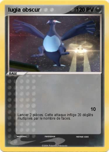 Pokemon lugia obscur