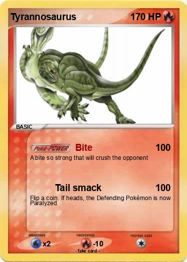 Pokemon Tyrannosaurus