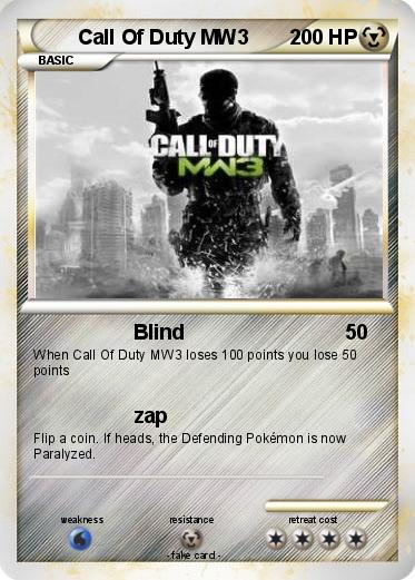 Pokemon Call Of Duty MW3