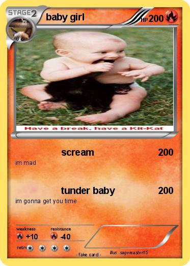 Pokemon baby girl