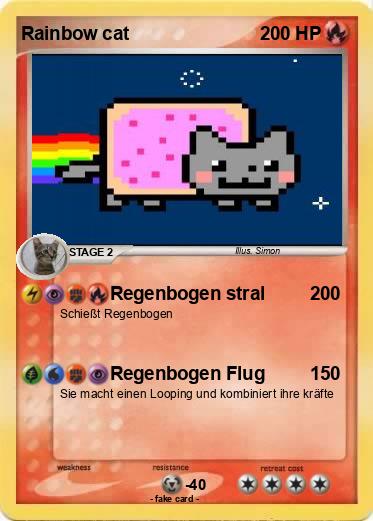 Pokemon Rainbow cat