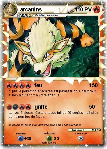 Pokemon arcanins
