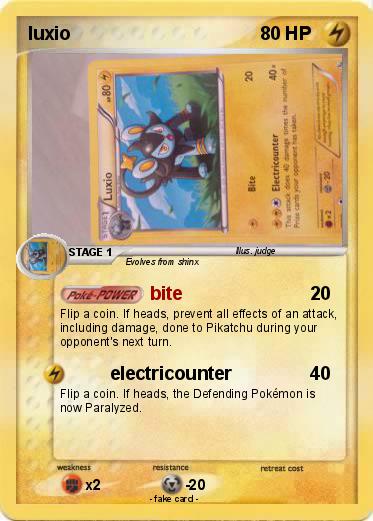 Pokemon luxio