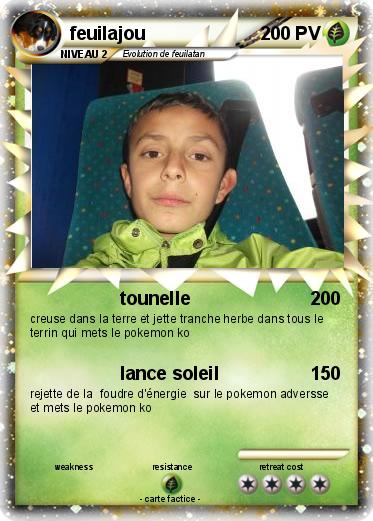 Pokemon feuilajou