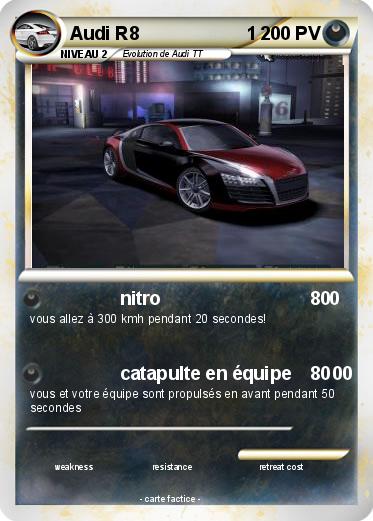Pokemon Audi R8                     1