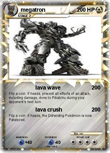 Pokemon megatron