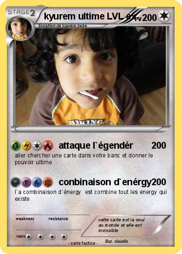 Pokemon kyurem ultime LVL ex