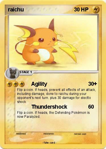 Pokemon raichu