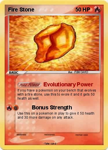 Pokemon Fire Stone