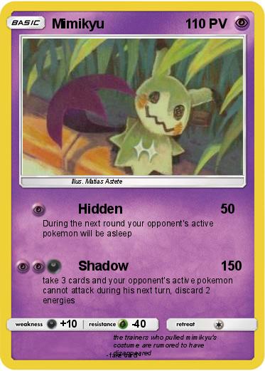 Pokemon Mimikyu