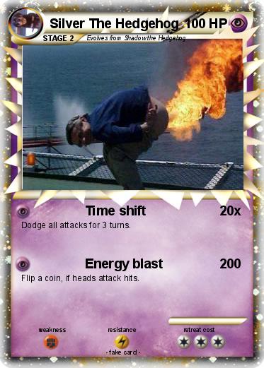 Pokemon Silver The Hedgehog