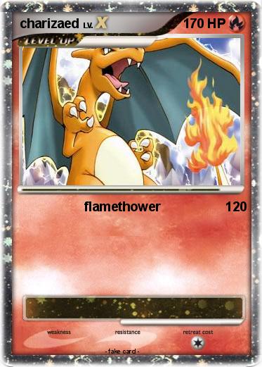 Pokemon charizaed