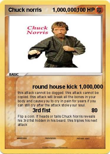 Pokemon Chuck norris       1,000,000,