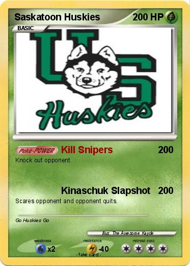 Pokemon Saskatoon Huskies