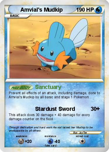 Pokemon Amvial's Mudkip