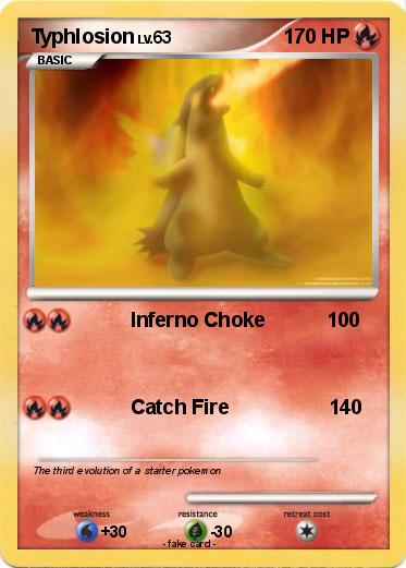 Pokemon Typhlosion