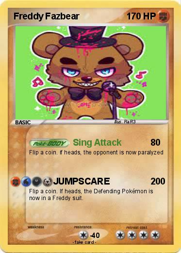 Pokemon Freddy Fazbear