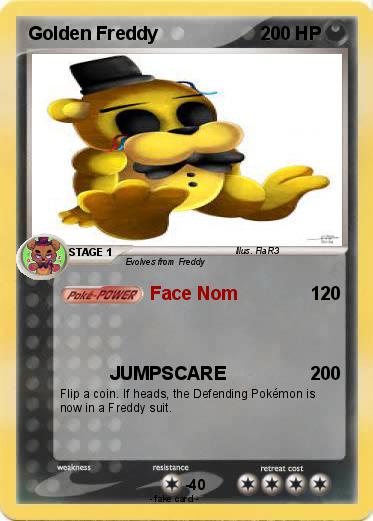 Pokemon Golden Freddy