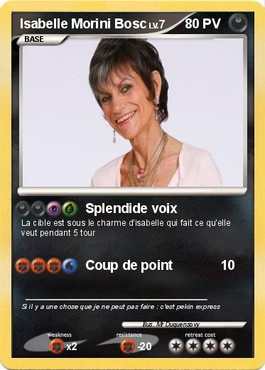 Pokemon Isabelle Morini Bosc