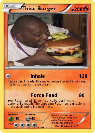 Pokemon Thicc Burger