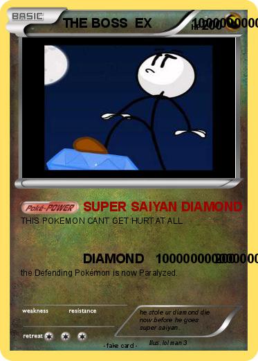 Pokemon THE BOSS  EX           1000000000000000000000000000000