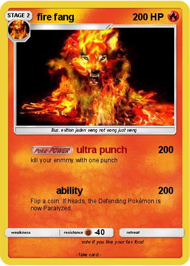 Pokemon fire fang