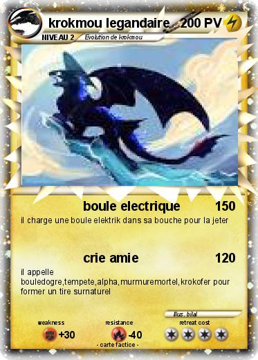 Pokemon krokmou legandaire
