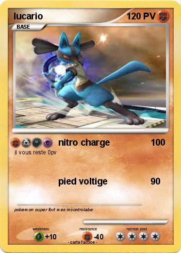 Pokemon lucario