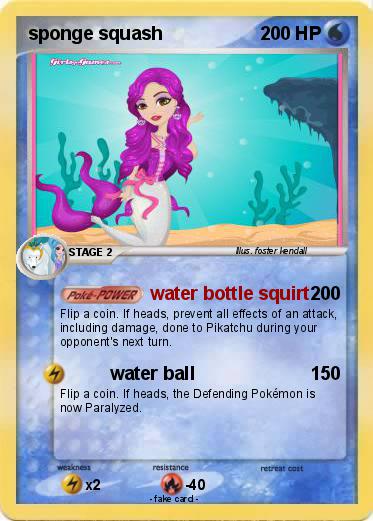 Pokemon sponge squash