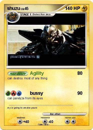 Pokemon shuzu