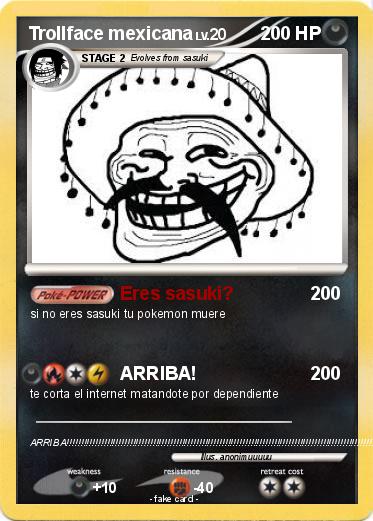 Pokemon Trollface mexicana