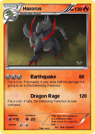 Pokemon Haxorus