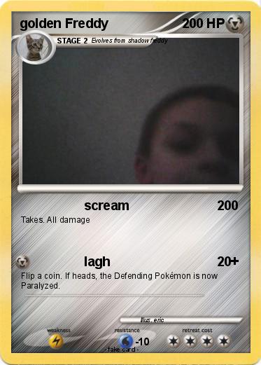 Pokemon golden Freddy