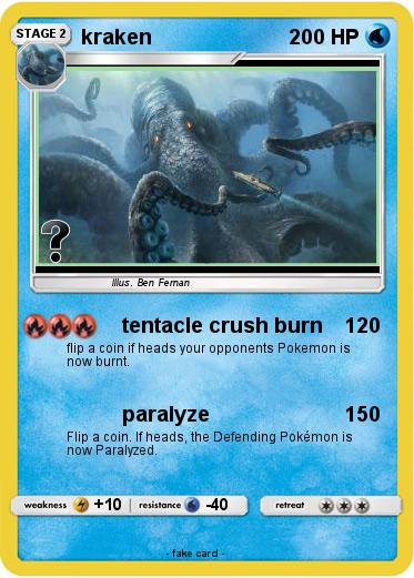 Pokemon kraken