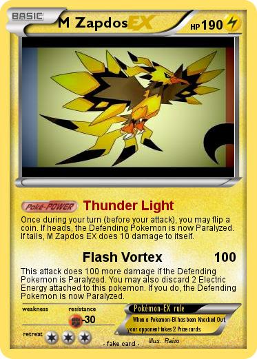 Pokemon M Zapdos