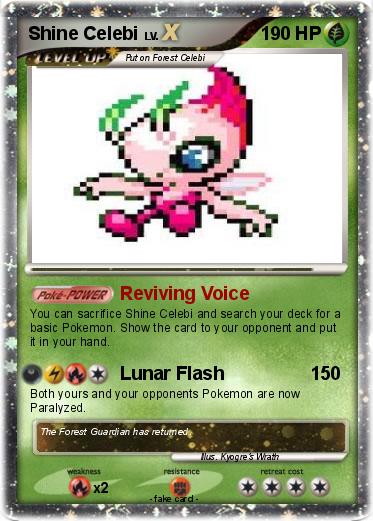 Pokemon Shine Celebi