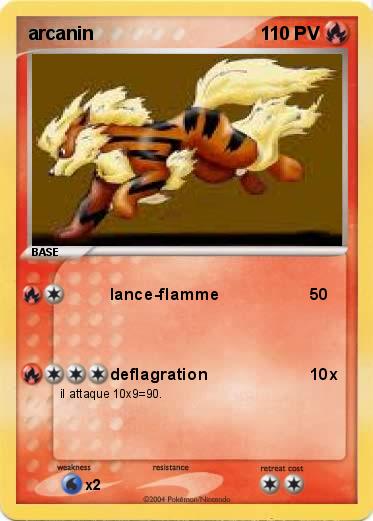 Pokemon arcanin