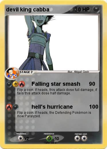 Pokemon devil king cabba