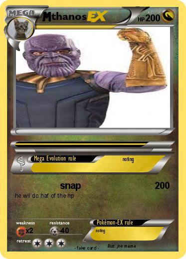 Pokemon thanos