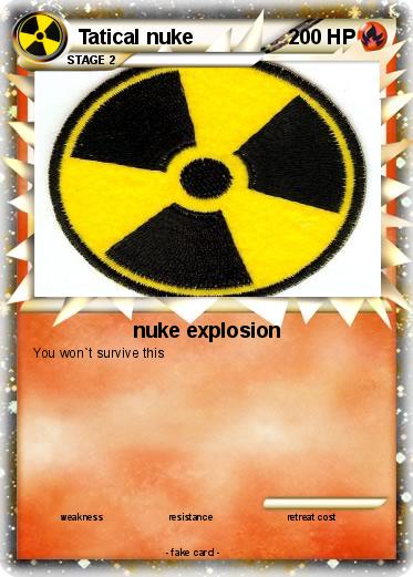 Pokemon Tatical nuke