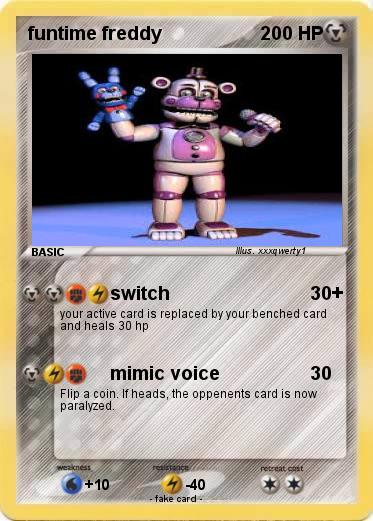 Pokemon funtime freddy