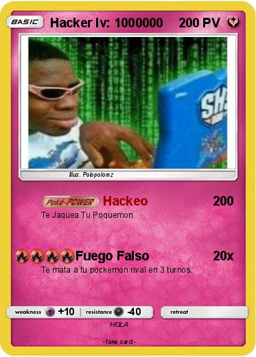 Pokemon Hacker lv: 1000000