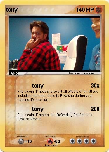 Pokemon tony