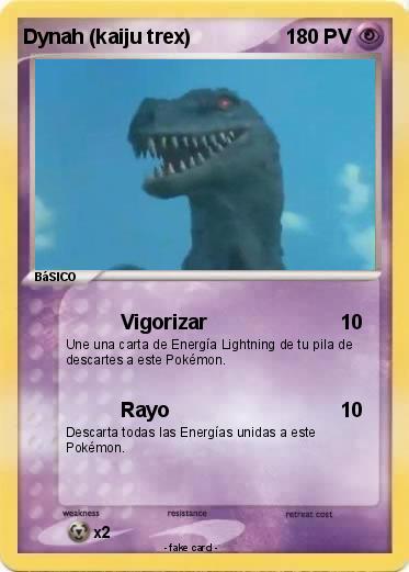 Pokemon Dynah (kaiju trex)