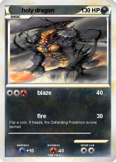 Pokemon holy dragon