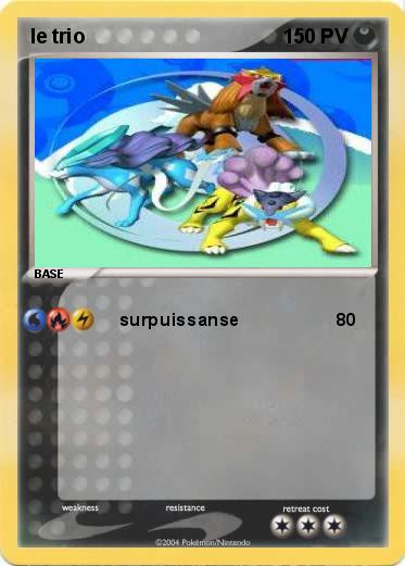 Pokemon le trio