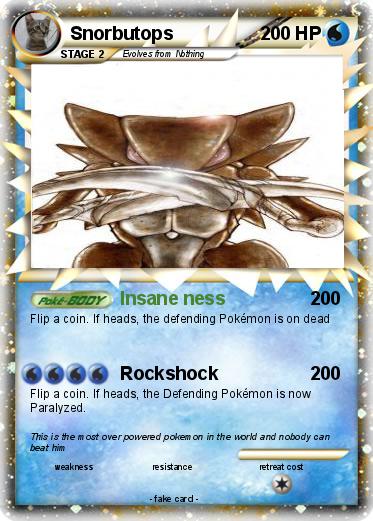 Pokemon Snorbutops