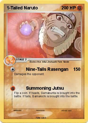 Pokemon 1-Tailed Naruto